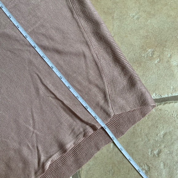 NWOT Blush Pink Oversized Sweater By Poof Sz Medium - Picture 7 of 11